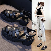 Versatile Women's High Platform Summer Chunky Heels